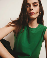 Patti Muscle Tank - Clover