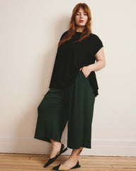 Lotti Jersey Culottes - Conifer