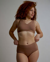 UltimateS Full Coverage High Rise Brief - Spice