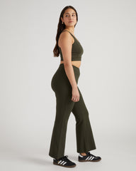 Roya Bootcut Legging - Nori