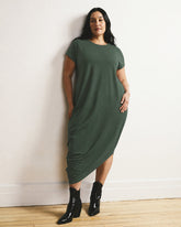 Iconic Geneva Dress - Forest Green