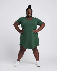 Halie T-Shirt Dress - Conifer