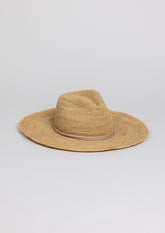 Hat Attack Raffia Crochet Continental