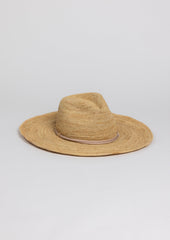 Hat Attack Raffia Crochet Continental