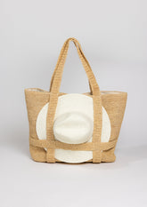 Hat Attack Straw Traveler Bag