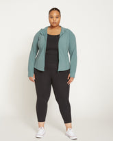 Next-to-Naked Cropped Pocket Legging - Black