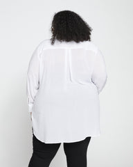 Toni Hi Low Tunic - White