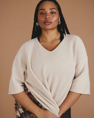 Lotus Sweater - Dove Wing