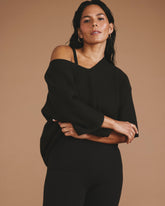 Lotus Sweater - Deep Brown