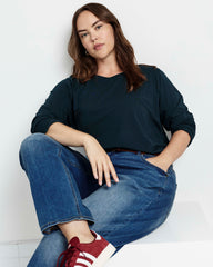 Long Sleeve Tee Rex - Deep Sea