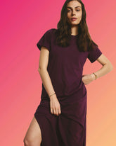 Maxi T-Shirt Dress - Gamay