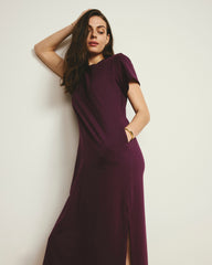 Maxi T-Shirt Dress - Gamay