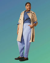 Selma French Terry Jogger - Graceful Blue