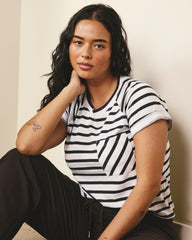 Light-As-Air Boy Tee - Zen Stripe