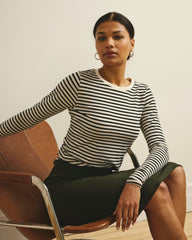Danube Jersey Skirt - Nori