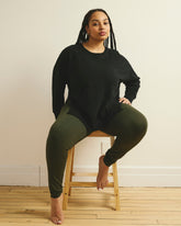 Roya Leggings 27 Inch - Nori