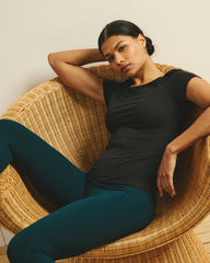 Roya Leggings 27 Inch - Deep Sea