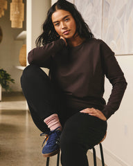 Lauren Classic Sweatshirt - Deep Brown