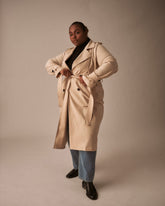 Henning x US Park Soft Trench - Birch