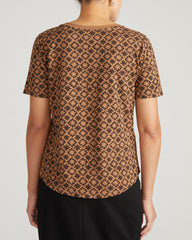Tee Rex - Brown Hacienda Print
