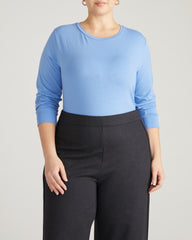 Long Sleeve Tee Rex - Seaside Blue