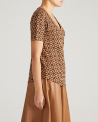 V Rex - Brown Hacienda Print
