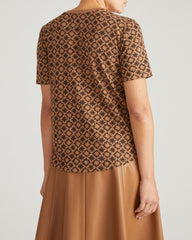 V Rex - Brown Hacienda Print