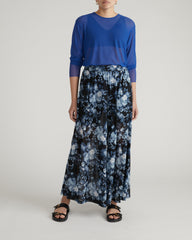 Thames Fog Top - Ultramarine