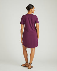 Halie T-Shirt Dress - Gamay