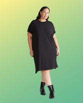 Garcon Tee Dress - Black