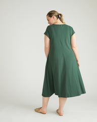 Danna Jersey Dress - Conifer