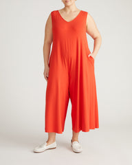 Sunny Divine Jersey Jumpsuit - Shoreline Sunset