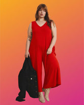 Sunny Divine Jersey Jumpsuit - Shoreline Sunset