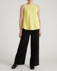 Heatwave Divine Jersey Flared Tank - Pomelo