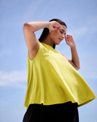 Heatwave Divine Jersey Flared Tank - Pomelo