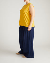 Patti Muscle Tank - Goldenrod