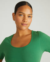 Scoop Neck Tee - Clover