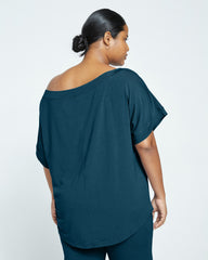 UltimateS Dolci Short Sleeve Top - Deep Sea