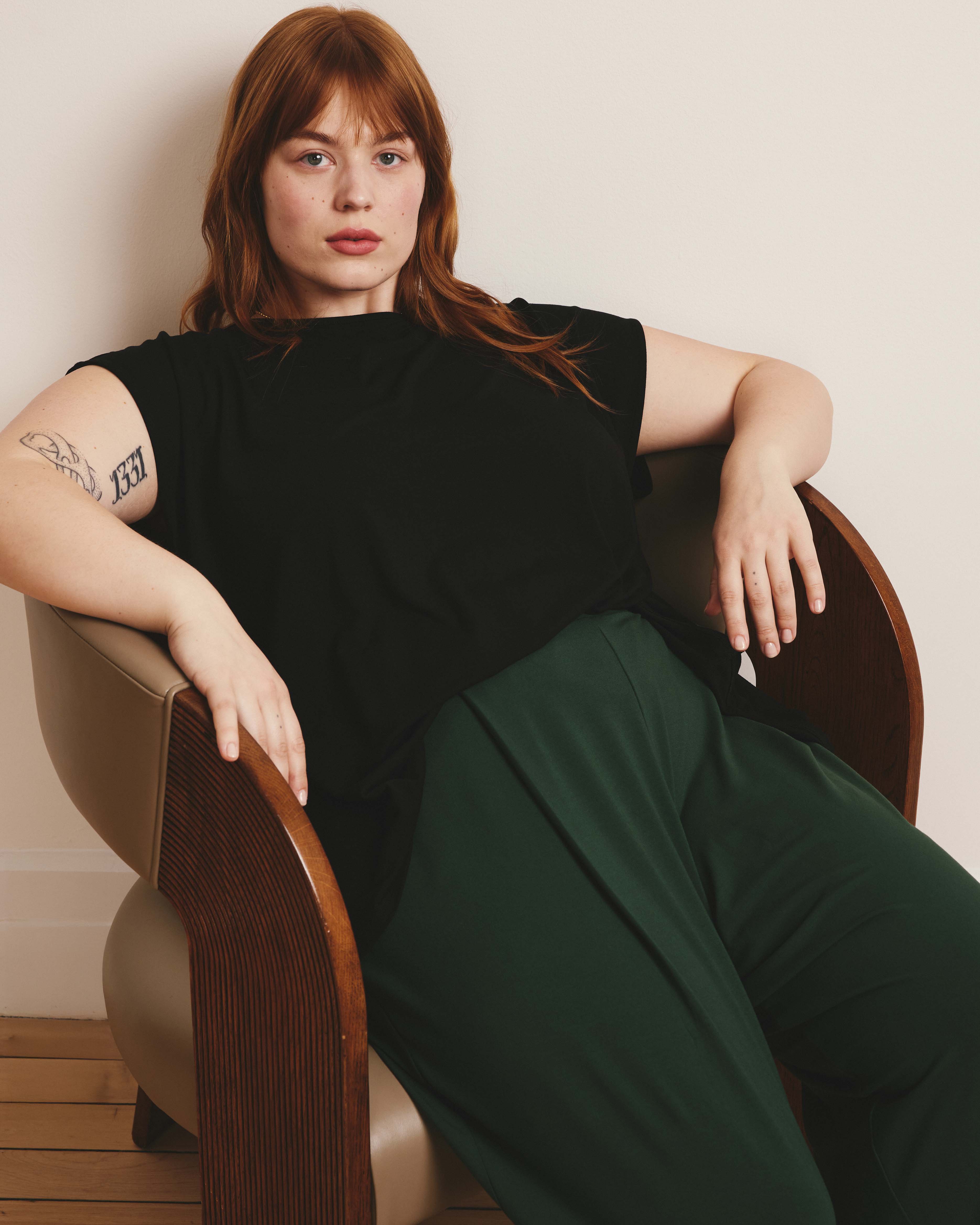 Lotti Jersey Culottes - Conifer