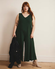 Sunny Divine Jersey Jumpsuit - Conifer