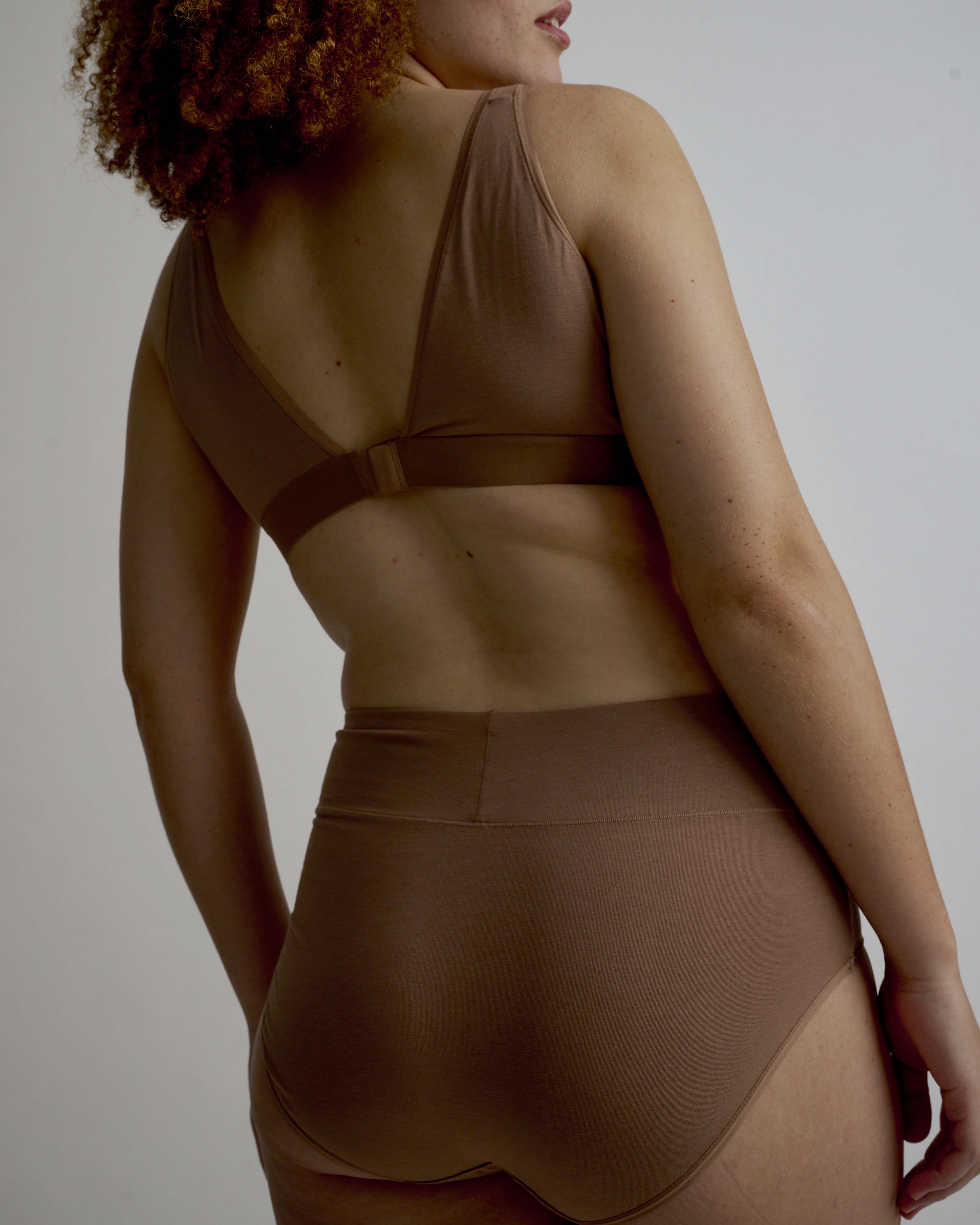 UltimateS Full Coverage High Rise Brief - Spice