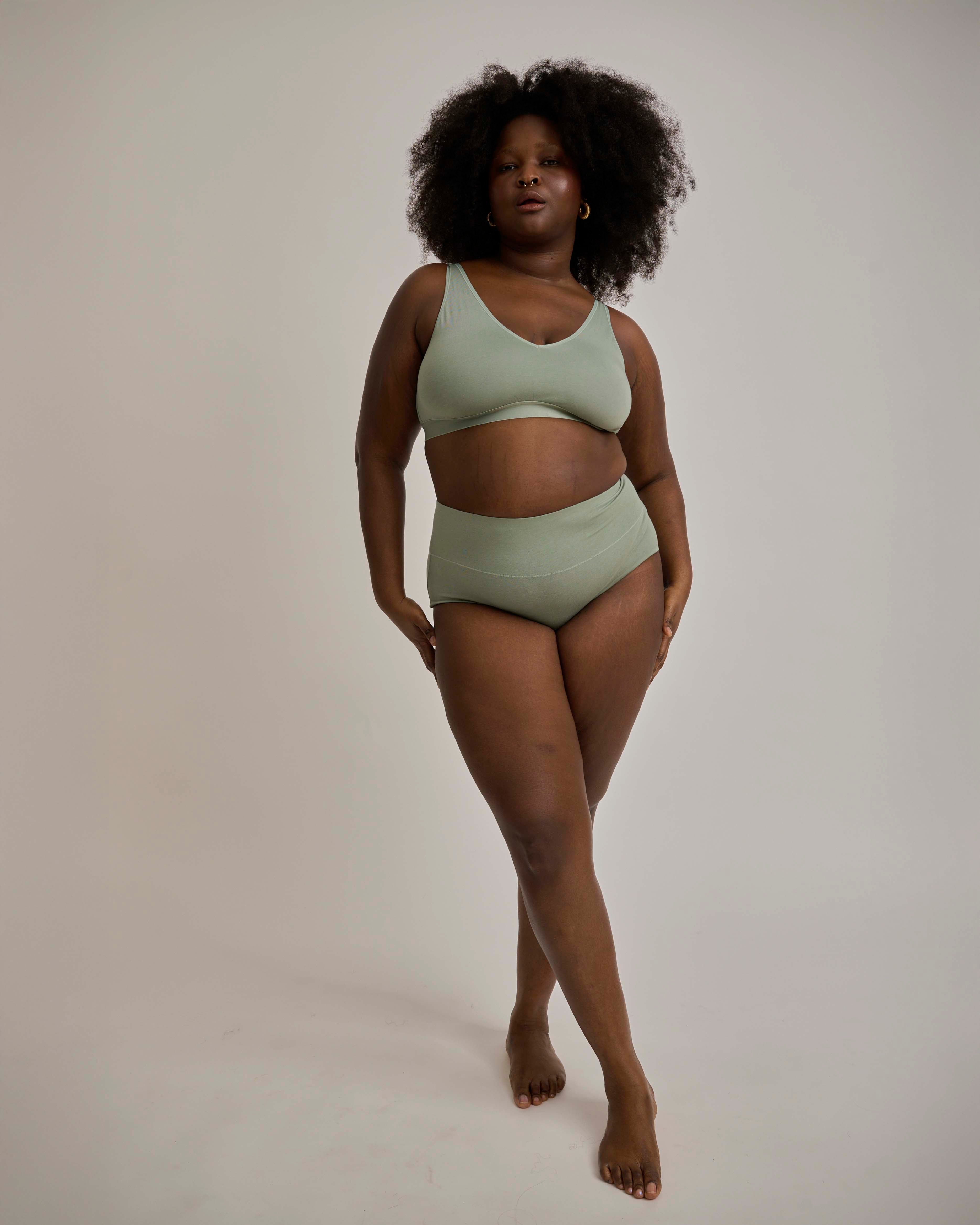 UltimateS Lounge Bra - Sage