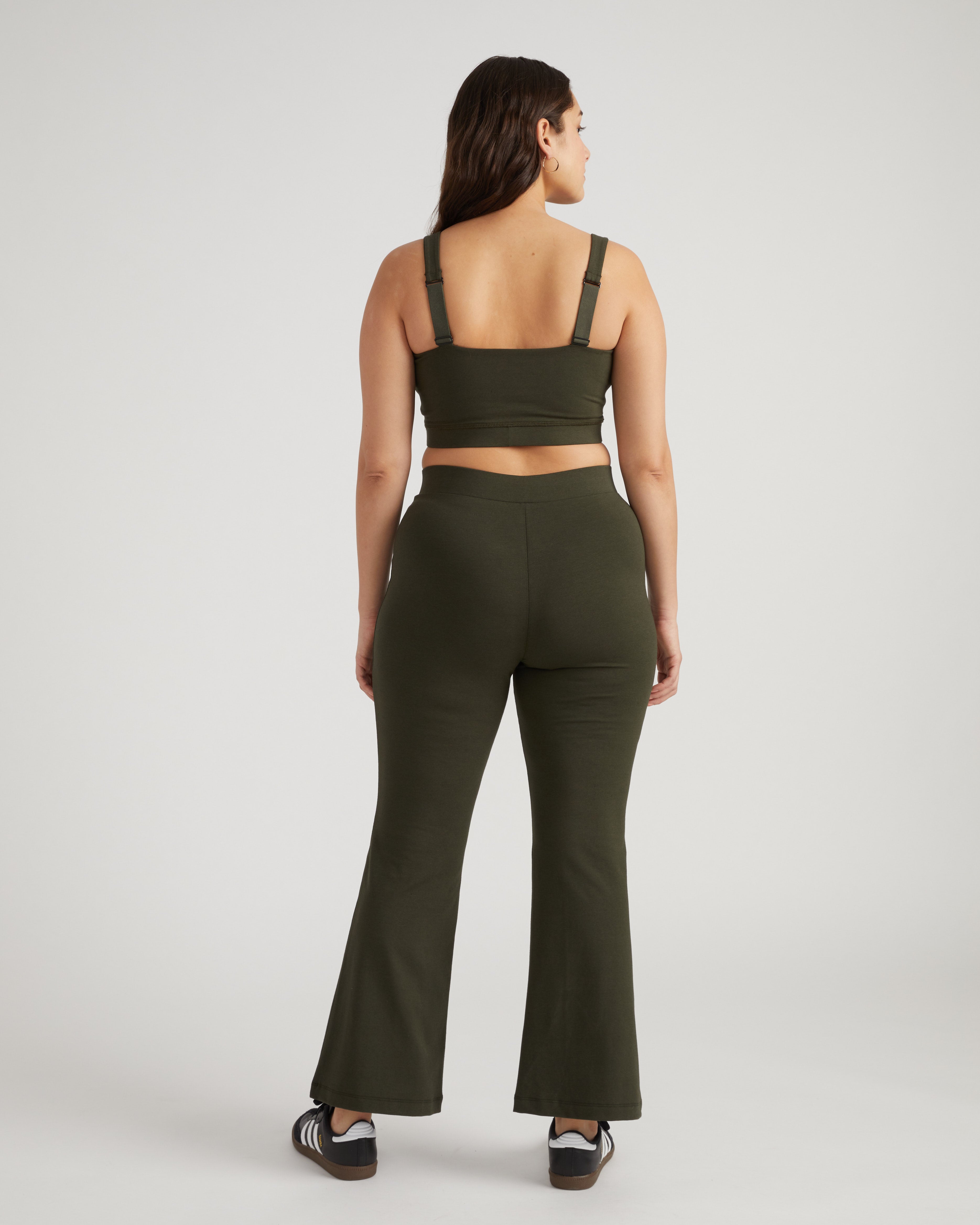 Roya Bootcut Legging - Nori