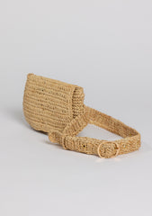 Hat Attack Straw Belt Bag