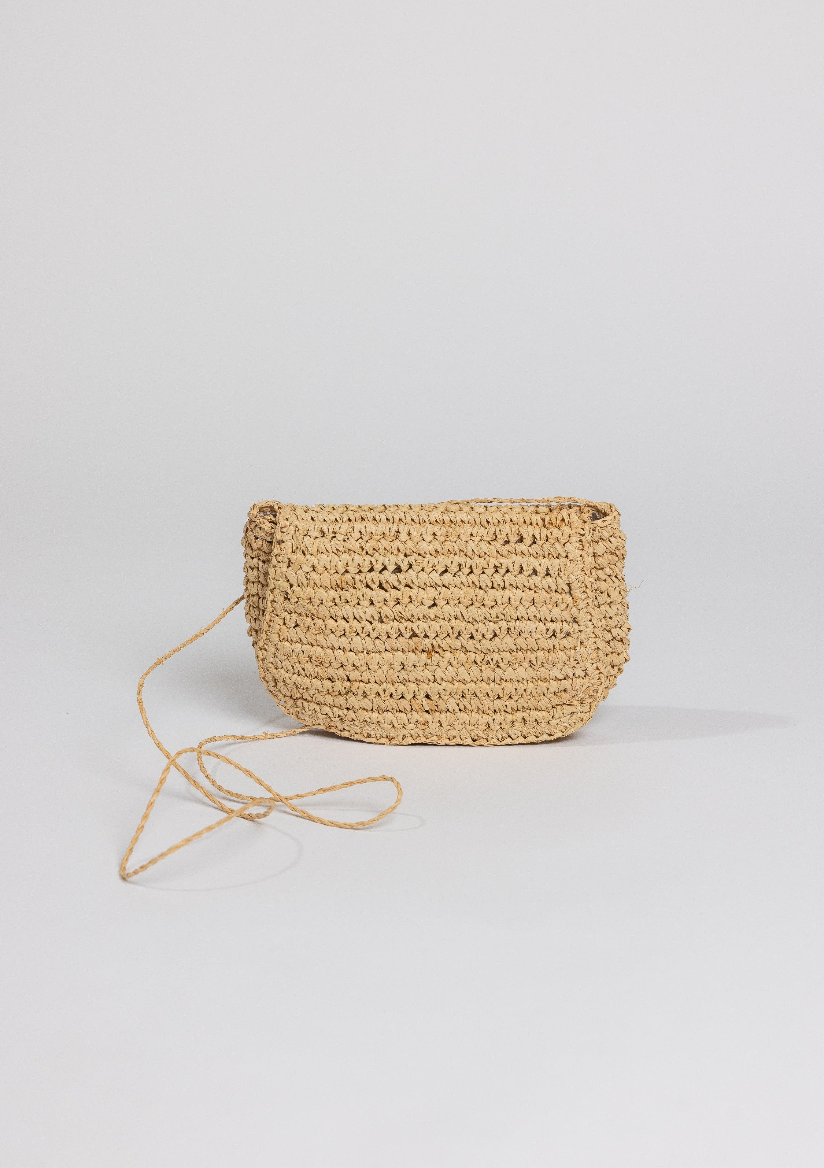 Hat Attack Straw Belt Bag