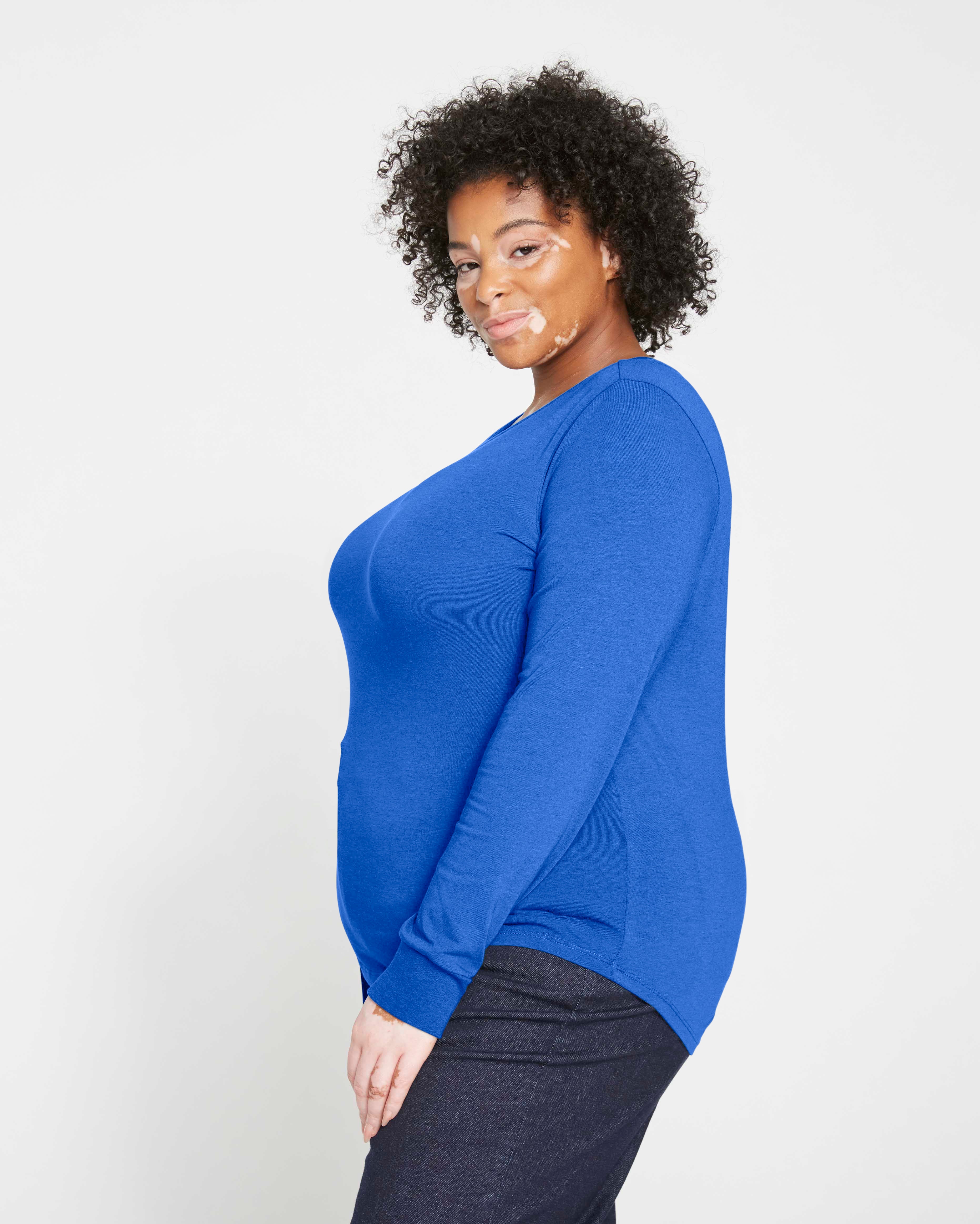 Long Sleeve Tee Rex - Lapis