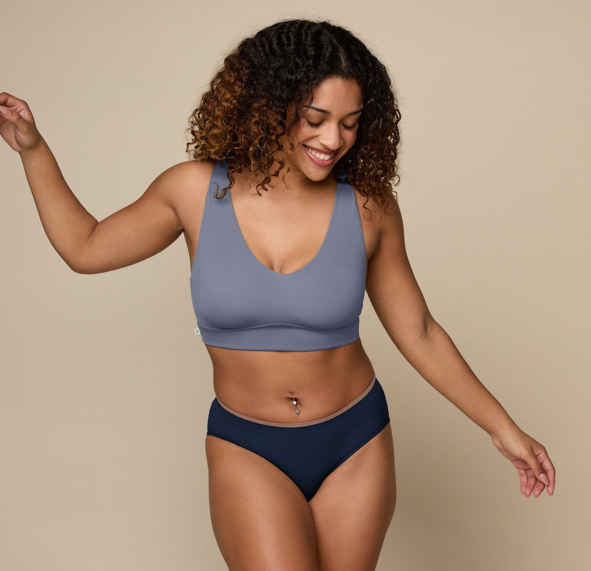 Bliss Bralette - Steel