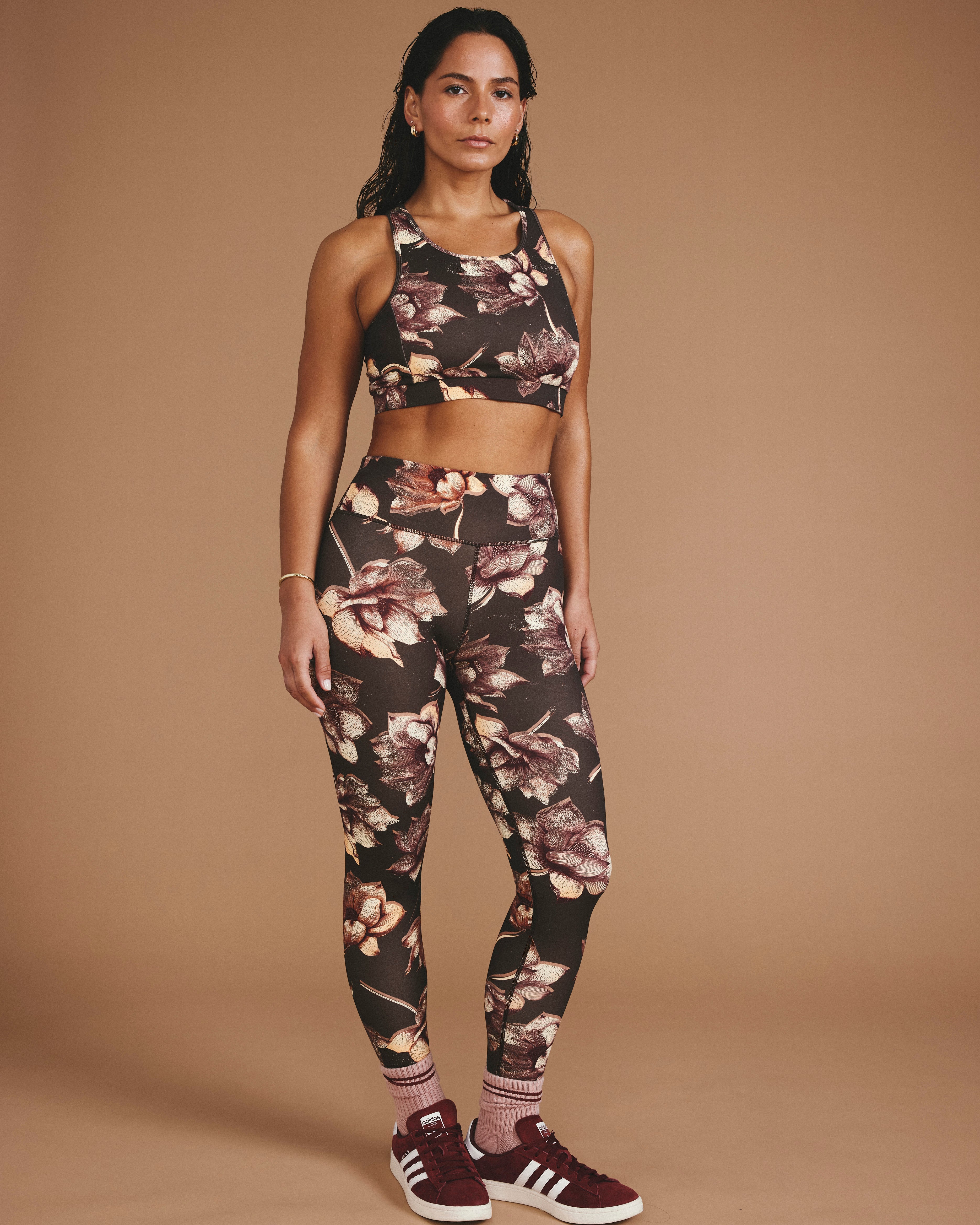 Next-to-Naked Legging - Lotus Print