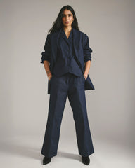 Nova Denim Look Pants - Dark Indigo