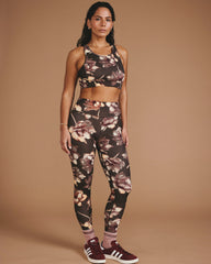 Next-to-Naked Legging - Lotus Print